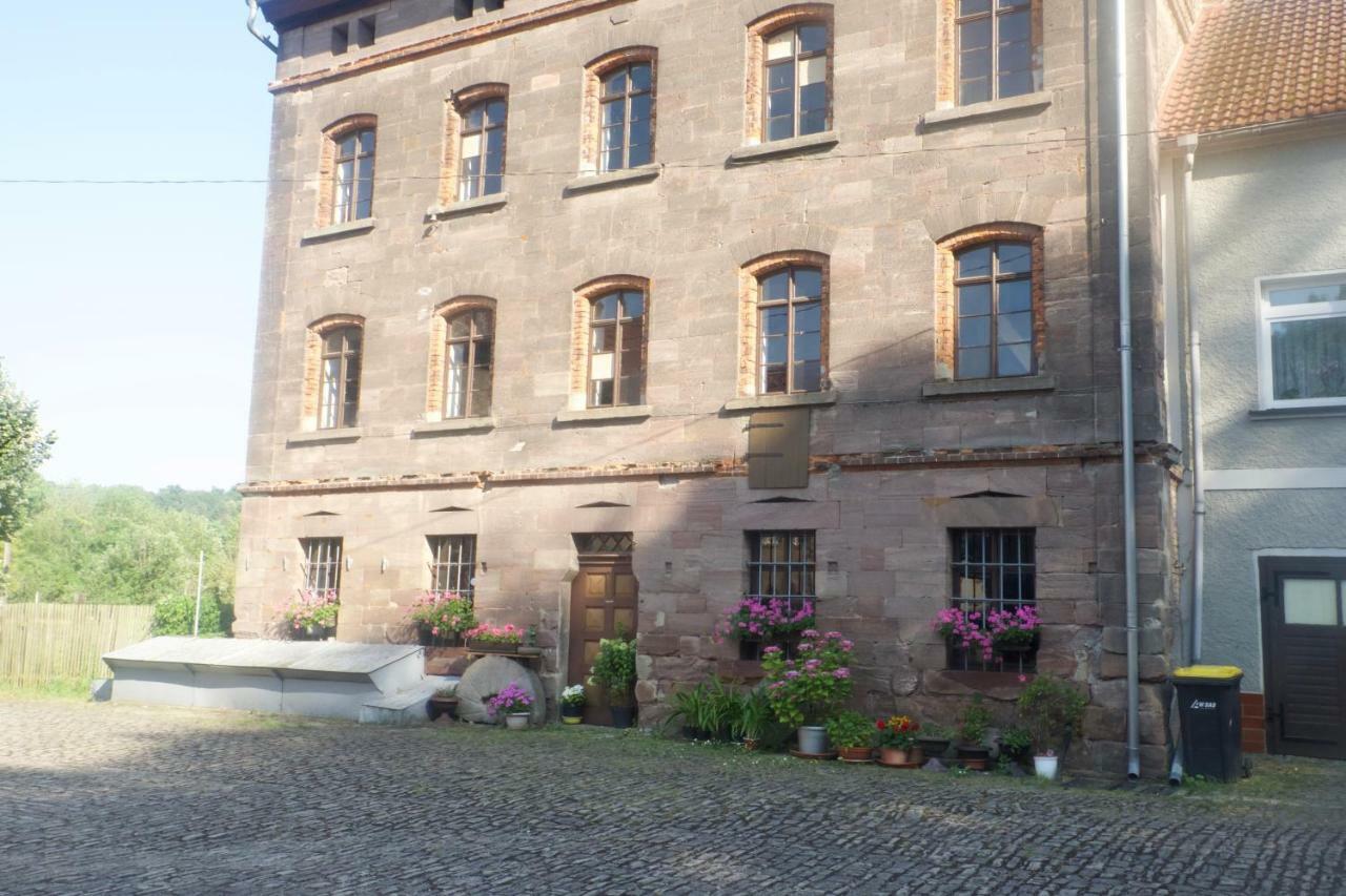 Ferienwohnung Kroppenmuehle Schoenburg 외부 사진